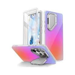 Cell Phone Cases<i-Blason Cosmo Colorful Pink Ombre Phone Case for Samsung Galaxy S24 Ultra, Shock Absorbing (GS24UCOSMOSPOM)