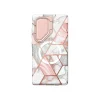 Cell Phone Cases<i-Blason Cosmo Cute Marble Pink MagSafe Case for Samsung Galaxy S24 Ultra, Shock-Absorbing