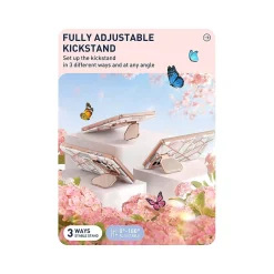 Cell Phone Cases<i-Blason Cosmo Cute Marble Pink MagSafe Case for Samsung Galaxy S24 Ultra, Shock-Absorbing