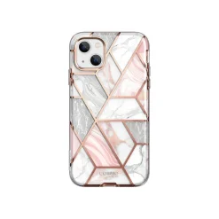 Cell Phone Cases<i-Blason Cosmo Marble Pink Case for iPhone 14 (iPhone2021/22-6.1-Cosmo-SP-Marble)