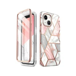 Cell Phone Cases<i-Blason Cosmo Marble Pink Case for iPhone 14 Plus (iPhone2022-6.7-Cosmo-SP-Marble)