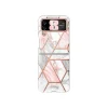 Cell Phone Cases<i-Blason Cosmo Marble Pink Snap Case for Samsung Galaxy Z Flip4 (Galaxy2022-ZFlip4-5G-Cosmo-Marble)