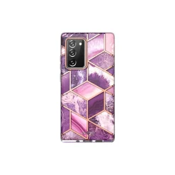 Cell Phone Cases<i-Blason Cosmo Marble Purple Case for Samsung Galaxy Note20 (Galaxy-Note20-Cosmo-Ameth)