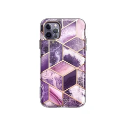 Cell Phone Cases<i-Blason Cosmo Marble Purple Case for iPhone 14 Pro Max (iPhone2022Pro-6.7-Cosmo-SP-Ameth)