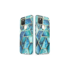 Cell Phone Cases<i-Blason Cosmo Ocean Blue Case for Google Pixel 5 (GooglePixel5-Cosmo-SP-Ocean)