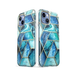 Cell Phone Cases<i-Blason Cosmo Ocean Blue Case for iPhone 14 Plus (iPhone2022-6.7-Cosmo-SP-Ocean)