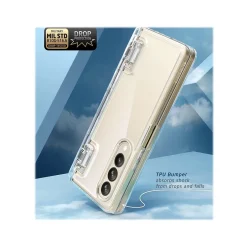 Cell Phone Cases<i-Blason Halo Clear Snap Case for Samsung Galaxy Z Fold4 (Galaxy2022-ZFold4-5G-Cosmo-Pen-SP-Clear)