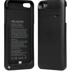 Cell Phone Cases<i-Blason PowerGlider 8-Pin Lightning Rechargeable Battery Case for Apple iPod Touch 5th Generation, Black