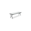 IndestrucTable™ Rectangular Folding Table, Granite/Black, 29"H x 96"W x 30"D Folding Tables