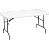 Sale IndestrucTable TOO™ 1200 Series Rectangular Folding Table, Platinum, 29"H x 60"W x 30"D Folding Tables