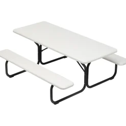 Sale IndestrucTable TOO 1200 Series Picnic Table, Platinum (65923) Folding Tables