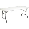 New ® IndestrucTables TOO™ 1200 Series Folding Table, 96x30", Platinum Folding Tables