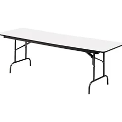 Clearance Premium Folding Table, 60" x 30", Gray/Charcoal (55217) Folding Tables