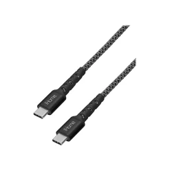 Power Cables<iHome 6' USB Type-C to USB Type-C Power Cable, Male to Male, Black (IHCT3310B-OD)