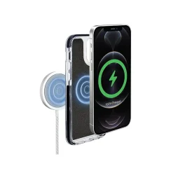 Cell Phone Cases<iHome Velo Black Snap Case for iPhone 12 Pro Max (2IHPC0825B1L2)