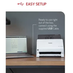 Desktop Scanners<Canon imageFORMULA R30 USB Duplex Document Scanner, White (6051C002)