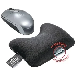 IMAK Cushion Ergobeads Wrist Rest, Non-Skid Base, Black (10165)* Ergonomic Wrist Rests