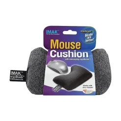 IMAK Cushion Ergobeads Wrist Rest, Non-Skid Base, Heather Gray (A10166)* Ergonomic Wrist Rests