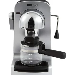 Coffee Makers<Imusa 4-Cups Steam Espresso Machine, Silver (GAU18215)