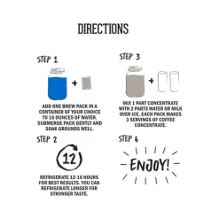 Coffee<Independence Coffee Co. Jet Fuel Coffee Packet, Dark Roast, 12 oz. (JFX.CBKIT)