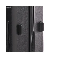 InUSA Drip Hardside Spinner Luggage Set, (IUDRISML-BLK)