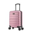 InUSA Trend 20" Hardside Carry-On Suitcase, 4-Wheeled Spinner, Rose Gold (IUTRE00S-ROS)
