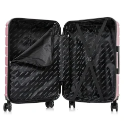InUSA Trend 2-Piece Hardside Spinner Luggage Set, (IUTRE0SM-ROS)