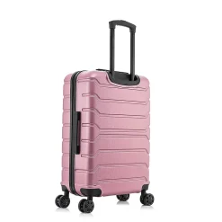 InUSA Trend 2-Piece Hardside Spinner Luggage Set, (IUTRE0SM-ROS)