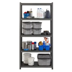 Discount 3200 Concealed Rivet 5-Shelf Metal Stand Alone Shelving Unit, 36