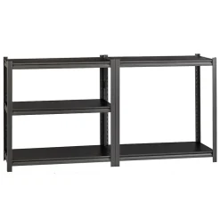 Discount 3200 Concealed Rivet 5-Shelf Metal Stand Alone Shelving Unit, 36