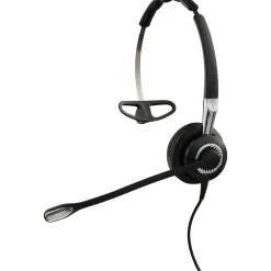 jabra BIZ 2400 II Noise Canceling Mono Headset Microphone, Over-the-Head, Black (2406-720-209)* Headsets