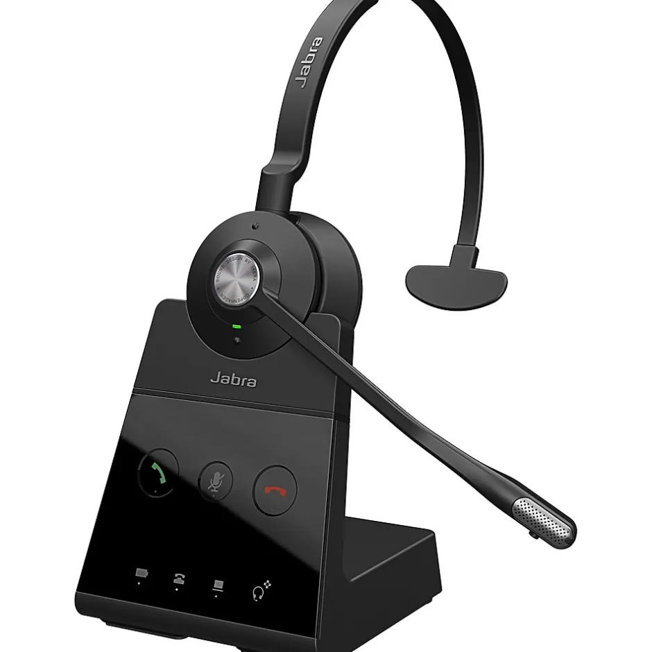 jabra Engage 65 Mono Wireless DECT Headset, Over-the-head, Black (GSA9553-553-125)* Headsets