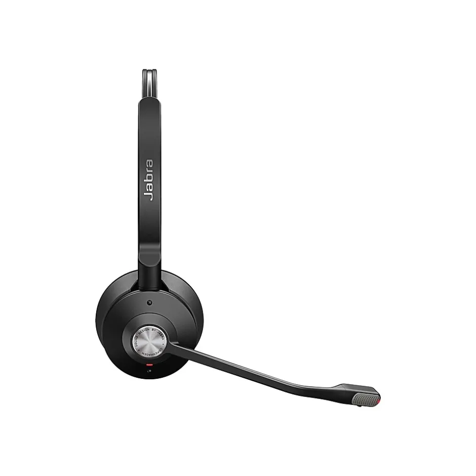 jabra Engage 65 Stereo Wireless Headset, Over-the-Head, Black (GSA9559-553-125)* Headsets