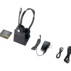 jabra Engage 75 Stereo Wireless DECT/Bluetooth Headset, Over-the-head, Black (GSA9559-583-125)* Headsets