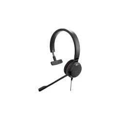 jabra Evolve 20 MS Mono Noise Canceling Headset, Over-the-Head, Black (4993-823-309)* Headsets