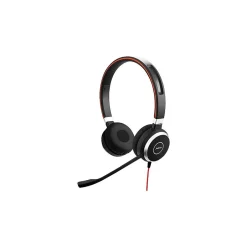 jabra Evolve 40 MS Stereo Noise Canceling Headset Microphone, Over-the-Head, Multicolor (6399-823-109)* Headsets