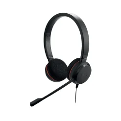 jabra Evolve 20 Stereo On-Ear Computer Headset, Black (100-55900000-02)* Headsets