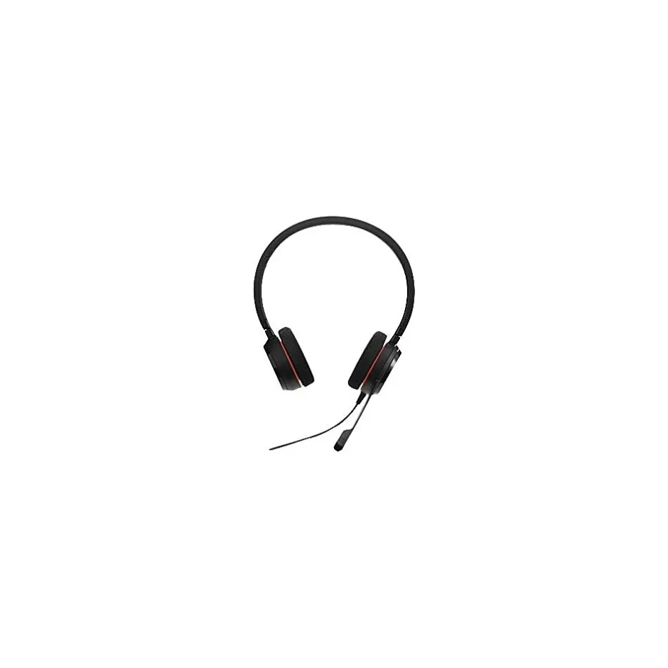 jabra Evolve 20 UC Noise Canceling Stereo On Ear Computer Headset, USB-A, UC Certified (4999-829-209)* Headsets