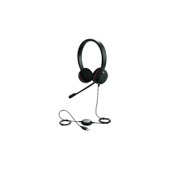jabra Evolve 20 UC Stereo Noise Canceling Headset, Over-the-Head, Black (4999-829-409)* Headsets