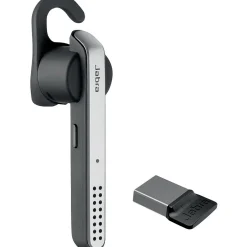 jabra Stealth UC Bluetooth Wireless Mono Headset, Gray/Silver (5578-230-109)* Headsets