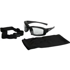 Eye Protection<Kimberly-Clark Jackson Safety Calico Safety Eyewear V50, Clear Anti-Fog Lens with Interchangeable Temples and Head Strap, 1 Pair