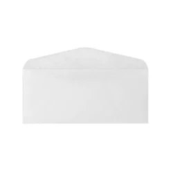 JAM Paper #9 Booklet Envelopes, 3 7/8" x 8 7/8", White, 50/Pack (4855-WPC-50)* Business