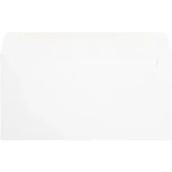 JAM Paper #16 Business Envelope, 6" x 12", White, 50/Pack (1633178I)* Business
