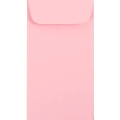 JAM Paper #7 Coin Business Envelopes, 3.5 x 6.5, Baby Pink, 25/Pack (1526773)* Business