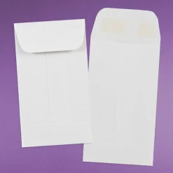 JAM Paper #3 Coin Business Envelopes, 2.5 x 4.25, White, Bulk 250/Box (1623183H)* Business