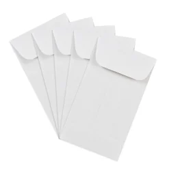 JAM Paper #3 Coin Business Envelopes, 2.5 x 4.25, White, 25/Pack (1623183)* Business