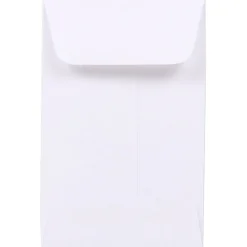 JAM Paper #1 Coin Envelope, 2 1/4" x 3 1/2", White, 100/Pack (122326658)* Business