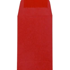 JAM Paper #1 Coin Envelopes, 2 1/4" x 3 1/2", Ruby Red, 25/Pack (900967818)* Business