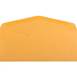 JAM Paper #10 Kraft Business Envelope, 4 1/8" x 9 1/2", Brown Kraft, 50/Pack (3984I)* Business