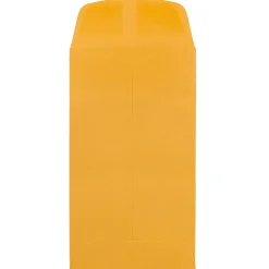 JAM Paper #6 Kraft Coin Business Envelopes, 3.375 x 6, Brown Kraft Manila, 50/Pack (1623992i)* Business